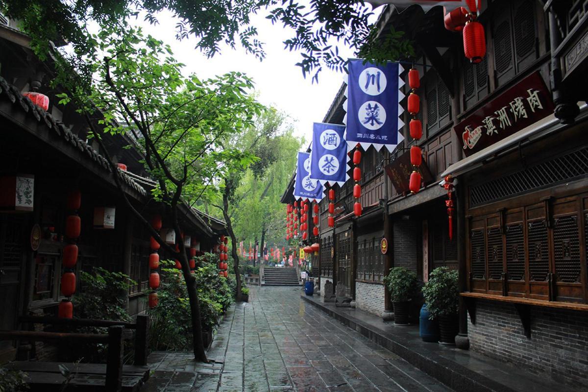 The Hotel Zen Urban Resort Chengdu Exterior foto